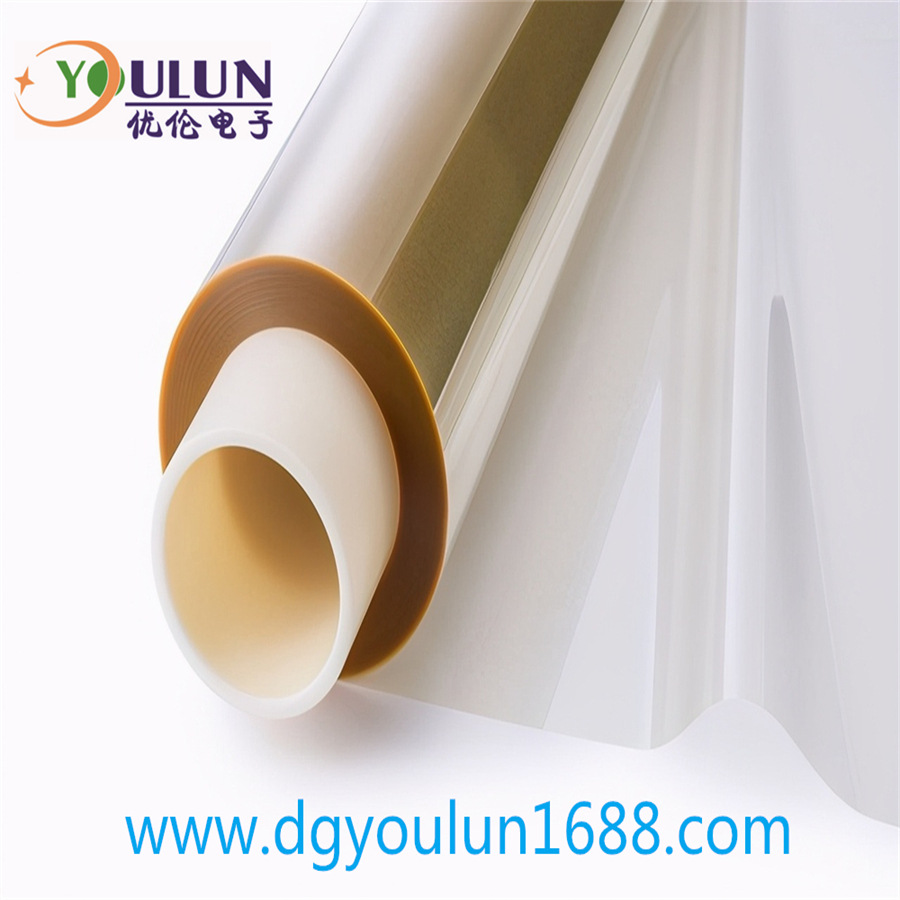 供应25um进口透明PI膜 CPI聚酰亚胺薄膜 kapton 阻燃耐高温薄膜