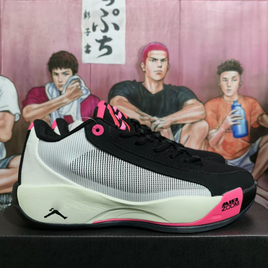 Zapatos de baloncesto de hombre retro ligero, zapatos de fútbol de combate real 77 con almohadilla de aire, zapatos de moda