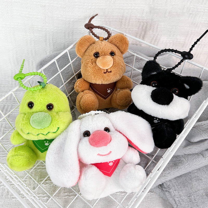 Capibara colgante de llaver dibujos animados conejillo de indias regalo lindo colgante de gualvío colgante de peluche pequeña joyería colgante