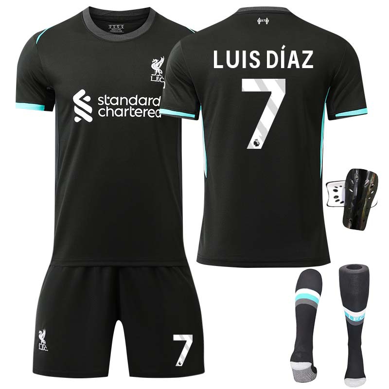 2425 Liverpool fuera de casa 11 Salah camiseta set 66 Arnold 3 Endo Air 9 Firmino camiseta de fútbol