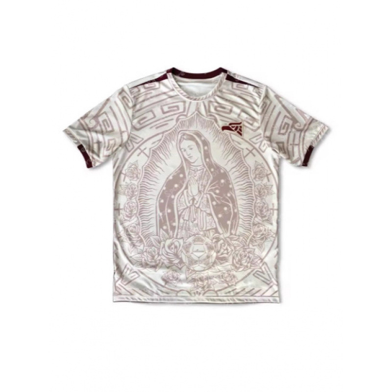 Mexican Football Men's and Women's Training Sports Short-Sleeved T-Shirt Summer Breathable Quick-Drying Casual Shirt Men's Short-Sleeved