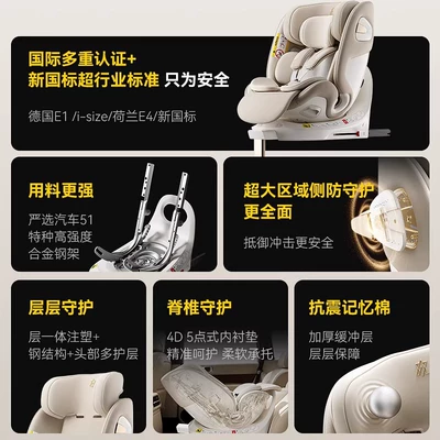 Car Ventilated Car Seat — Car child safety seat