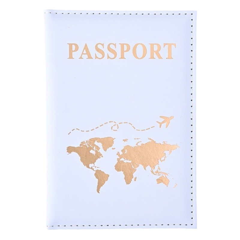 2023 Cross-border Explosions Plain Skin Sense PU Passport Protective Cover Passport Holder Ticket Holder Passport in stock Factory Outlet
