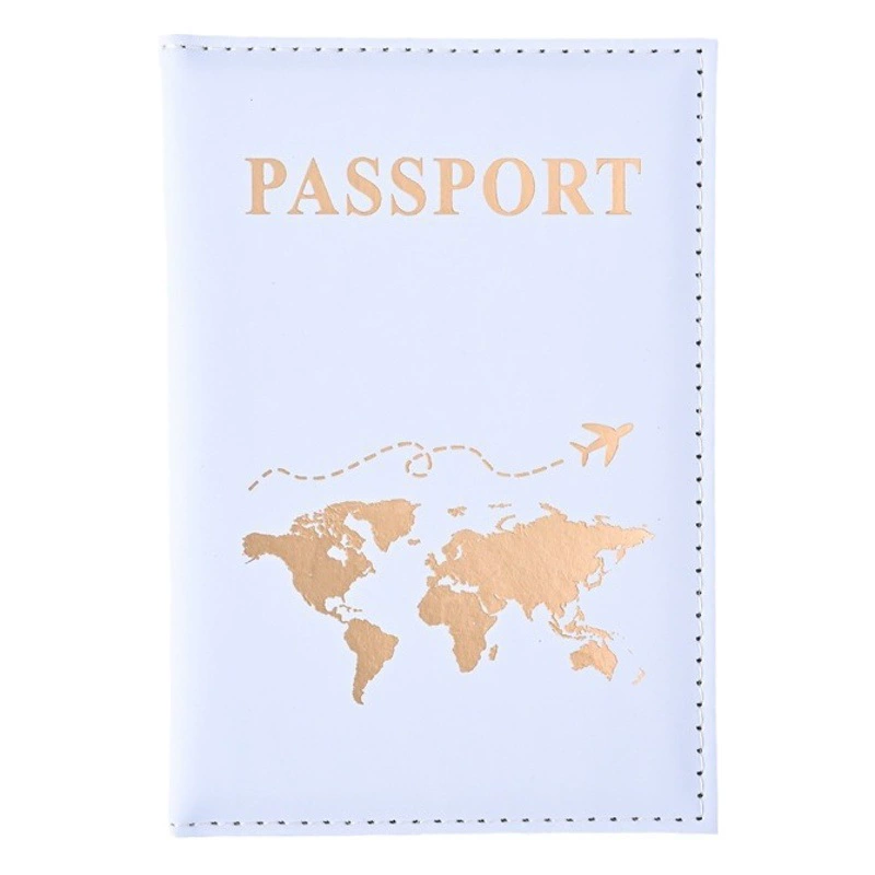 2023 Трансграничный взрыв плоской текстуры кожи PU защитный чехол для паспорта держатель паспорта держатель билета чоппинг завод прямых продаж