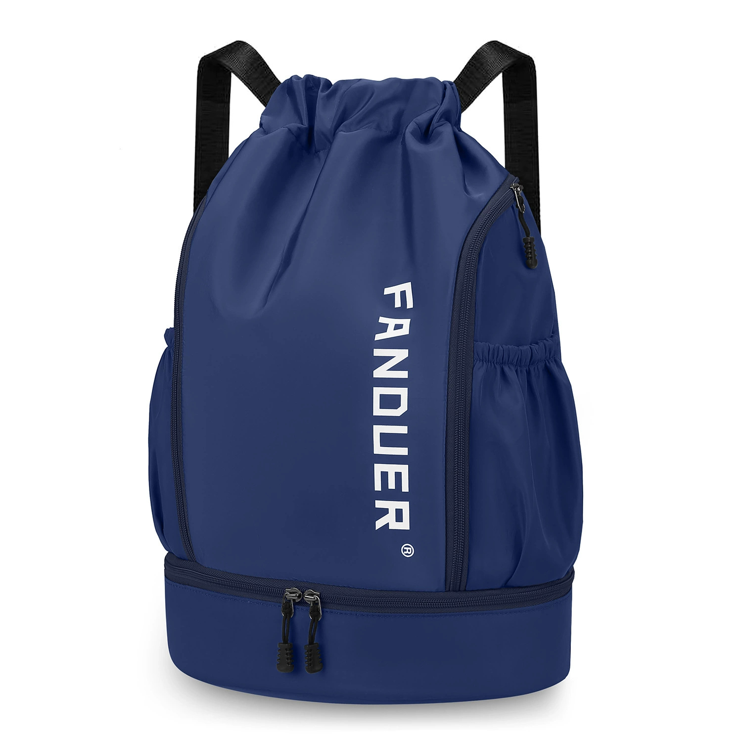 Basketball bag wet and dry separation for swimming, handheld backpack, drawstring