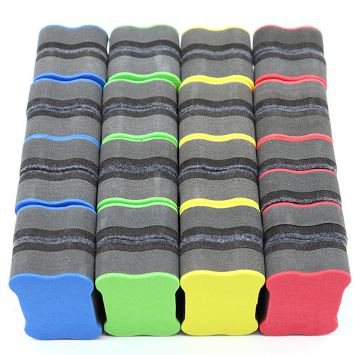 Small Bones EVA Board Eraser Children's Board Eraser Black and White Board Eraser One Piece Dropshipping EVA Magnetic Board Eraser