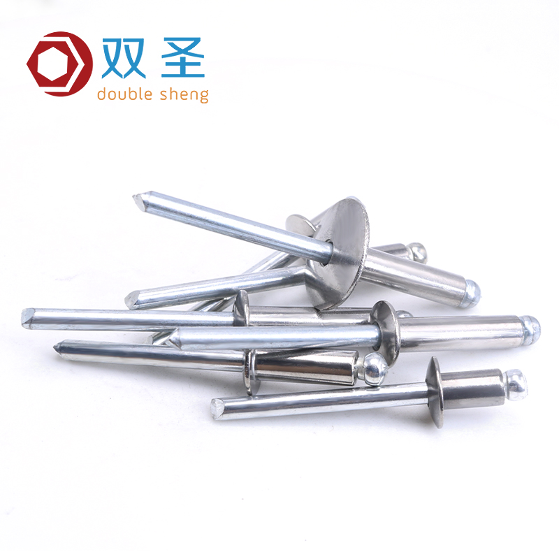 ♤2.4M3.2M456拉铆钉304不锈钢抽芯铆钉铝全铁圆头拉钉大帽铁芯国