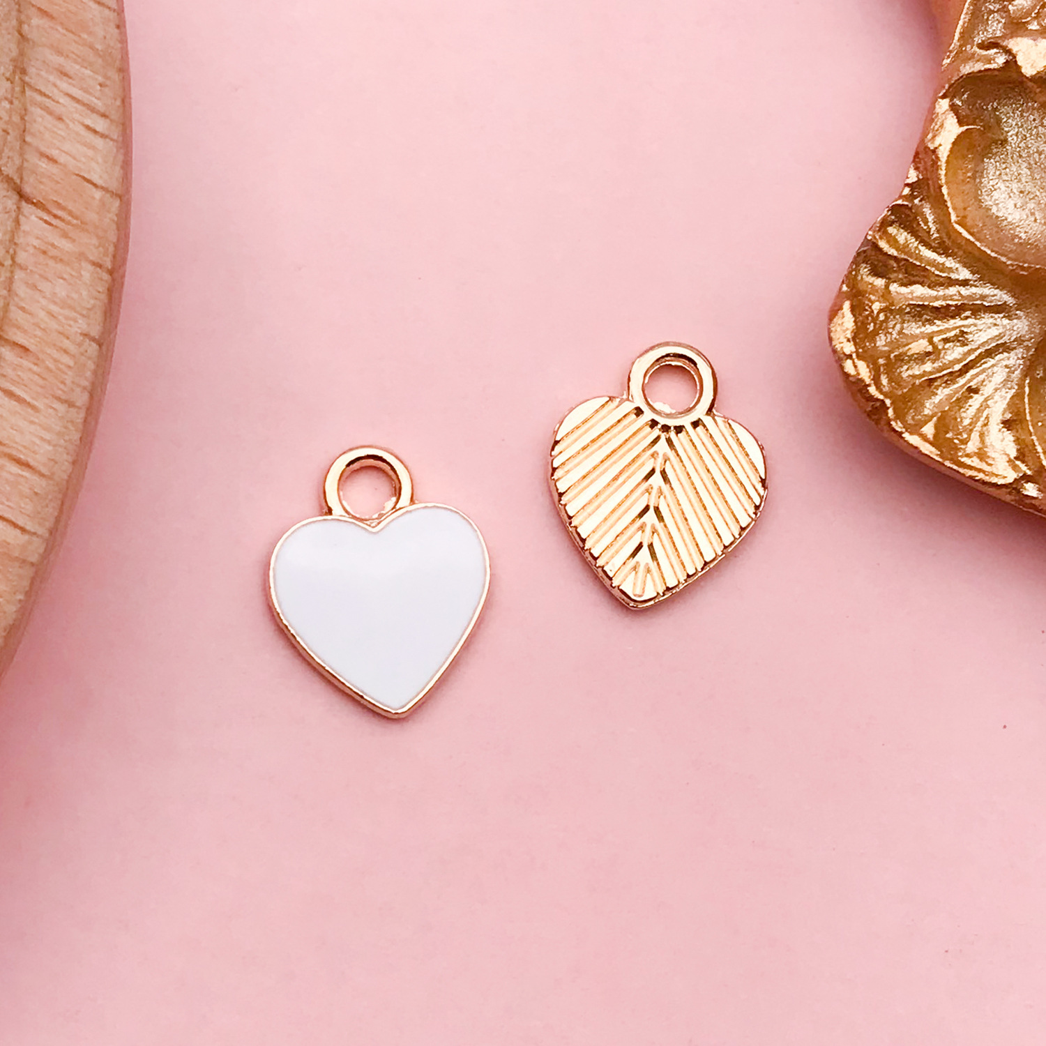 Colgante de vaca corona y nubes, accesorios DIY para llaveros y joyería