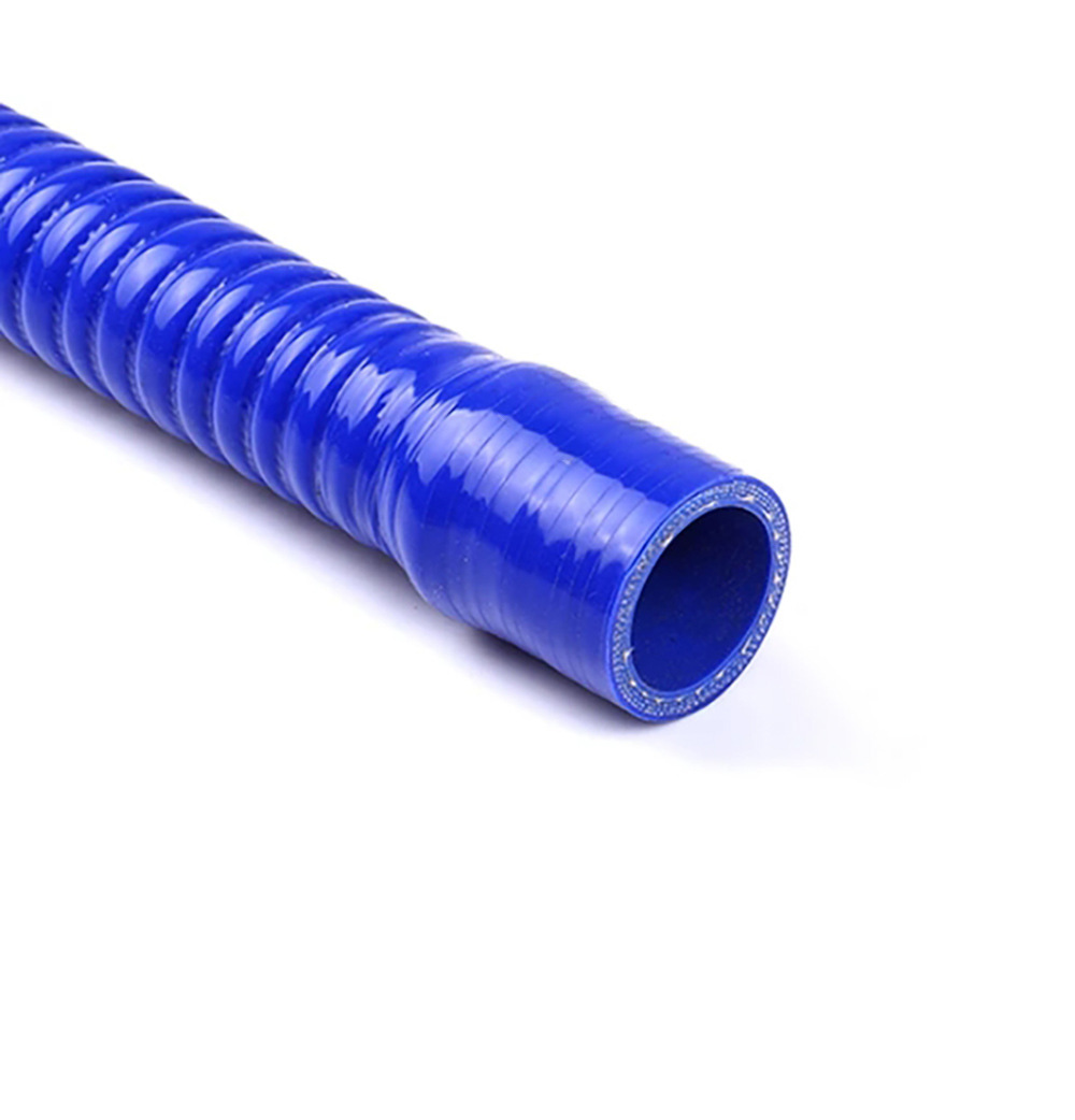 Inner Diameter 16-110mm Blue Silicone Steel Wire Reinforced Hose High Temperature Pressure Resistant Warm Air Coolant Water Pipe for Automobiles