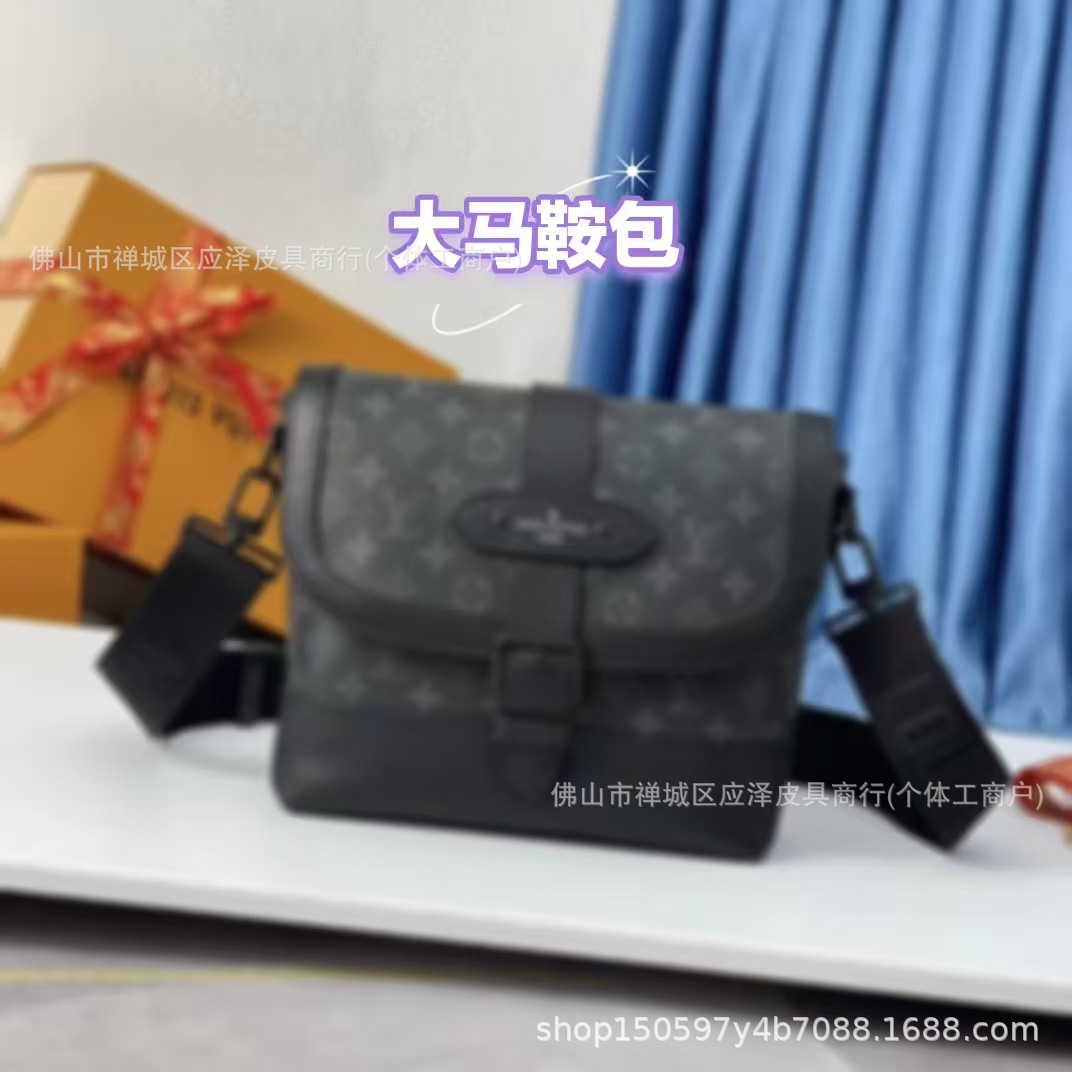 Nueva serie de flores negras samurai negro keepall bolso de cadena cartero bolso de caja bolso de hombro bolso de viaje para hombres