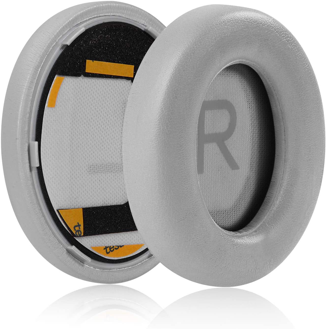 Orejeras grises con almohadilla de algodón