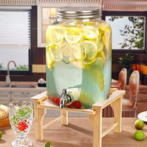 Tubing, glass teapot, storage system
