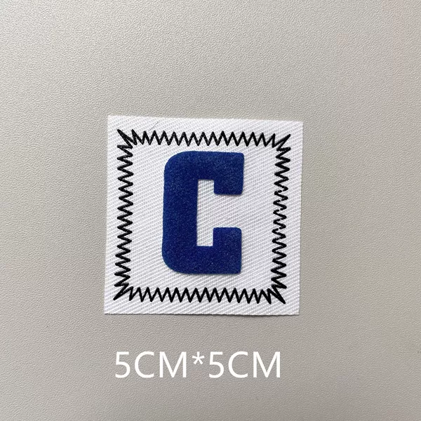New three -dimensional letters C blue