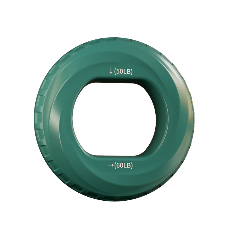 Gripper de silicona dos bollas de fuerza de agarre de muñeca entrenamiento braquial masculino de fuerza de rehabilitación de cinco dedos