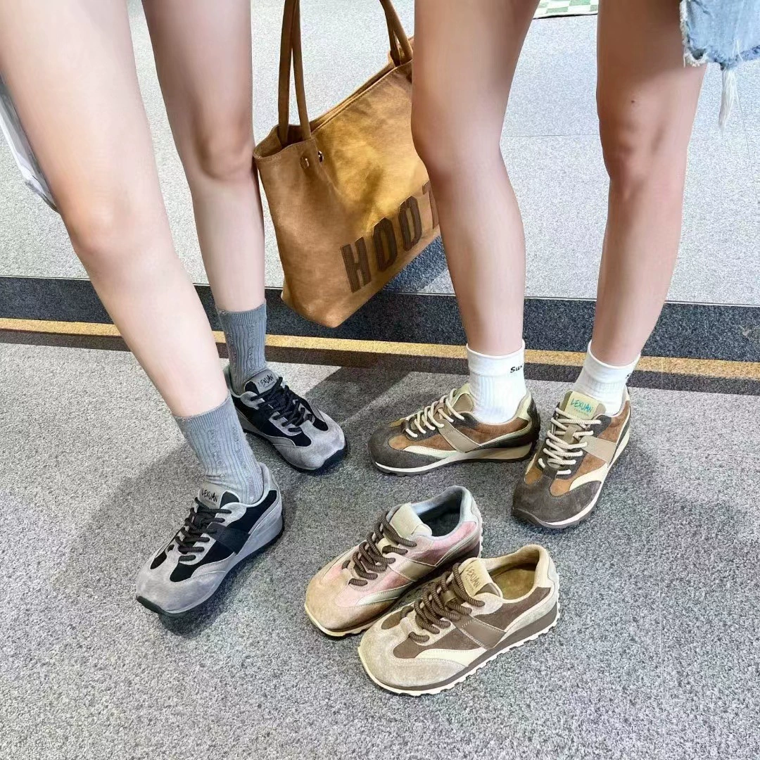 Кроссовки Maillard 2024: новые, из натуральной кожи, в стиле ретро, универсальные, удобные, повседневные, немецкие, для тренировок, женские, легкие, в ретро-стиле.