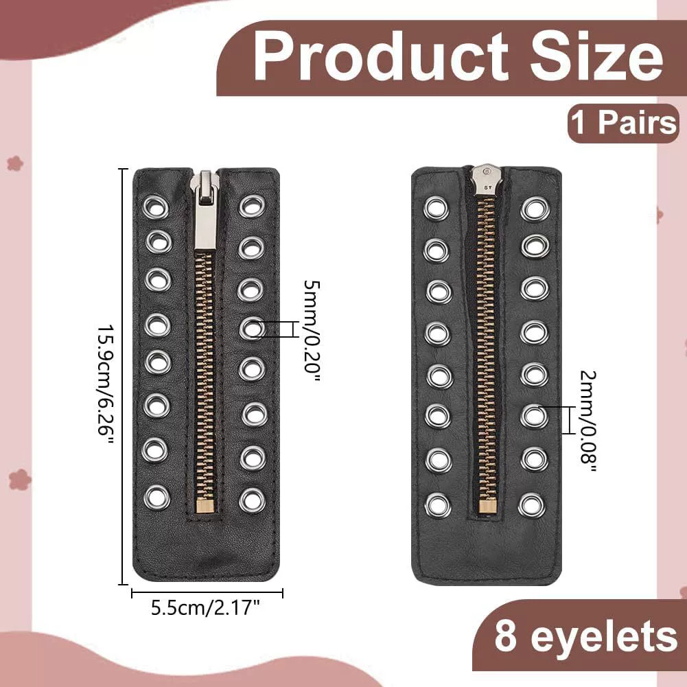 Boots with zipper, shoelaces, accessories, Amazon