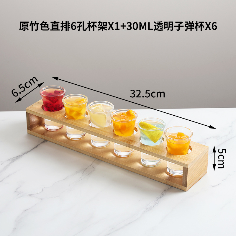 taza de bala taza de licores taza de vino blanco conjunto de taza de vino grueso resistente a altas temperaturas antideslizante fondo bar combinación de taza de vino doméstica