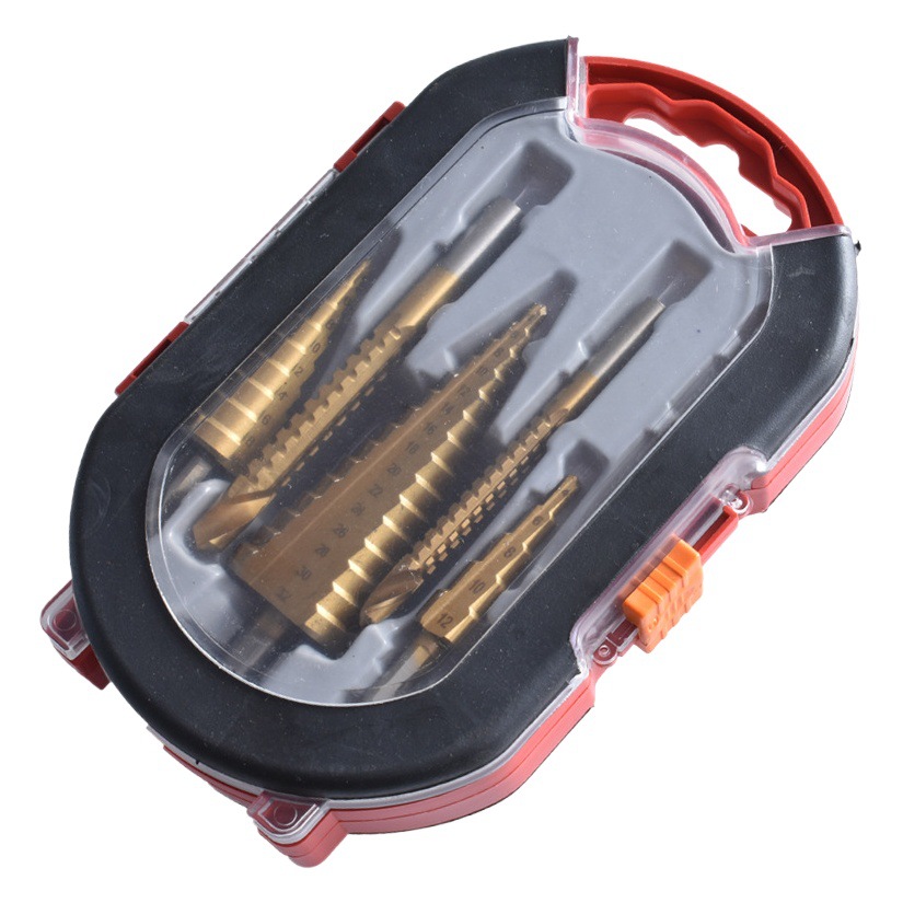 Venta directa de fábrica, juego de 6 brocas de torreta para taladro eléctrico, herramienta perforadora, broca helicoidal con dientes de sierra para ranuras, broca para carpintería