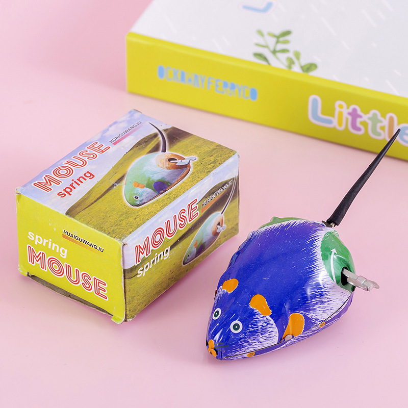 ブリキのカエルの跳ぶカエルの子供の巻きの小さい動物の80後の経典のノスタルジックなチェーンのぜんまいのおもちゃの益智の贈り物|undefined
