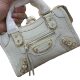 B's Mini Rivet Motorcycle Bag Original Goatskin Shoulder Crossbody Handbag Version High Quality