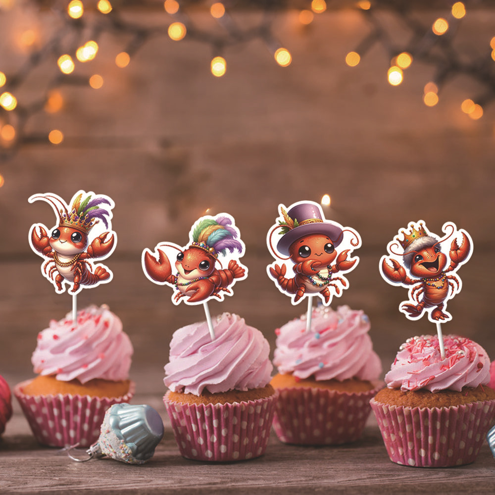 Carnaval transfronterizo decoración de fiesta tarta de mardi gras máscara de carnaval langosta plugins