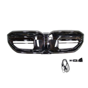 Suitable for Bmw 24 New 5 Series G60 Modified Led Light Grille G61G68 Exterior Bright Black Front Grille