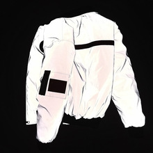 NASA联名ma1飞行员棒球服夹克男宽松潮牌情侣3M反光工装休闲外套