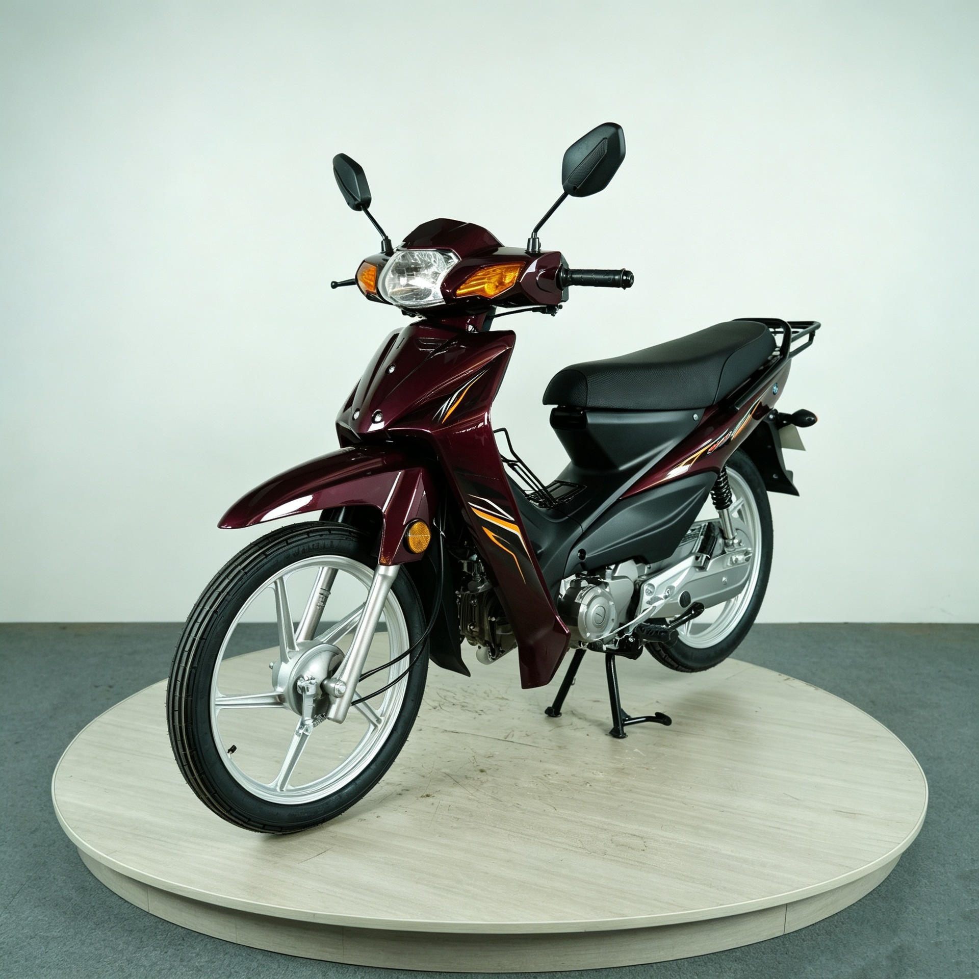 Ud110 Fuel-Efficient Moped for Home Commuting, Fuel-Saving Ride-On Vehicle for Adults, Export to Africa