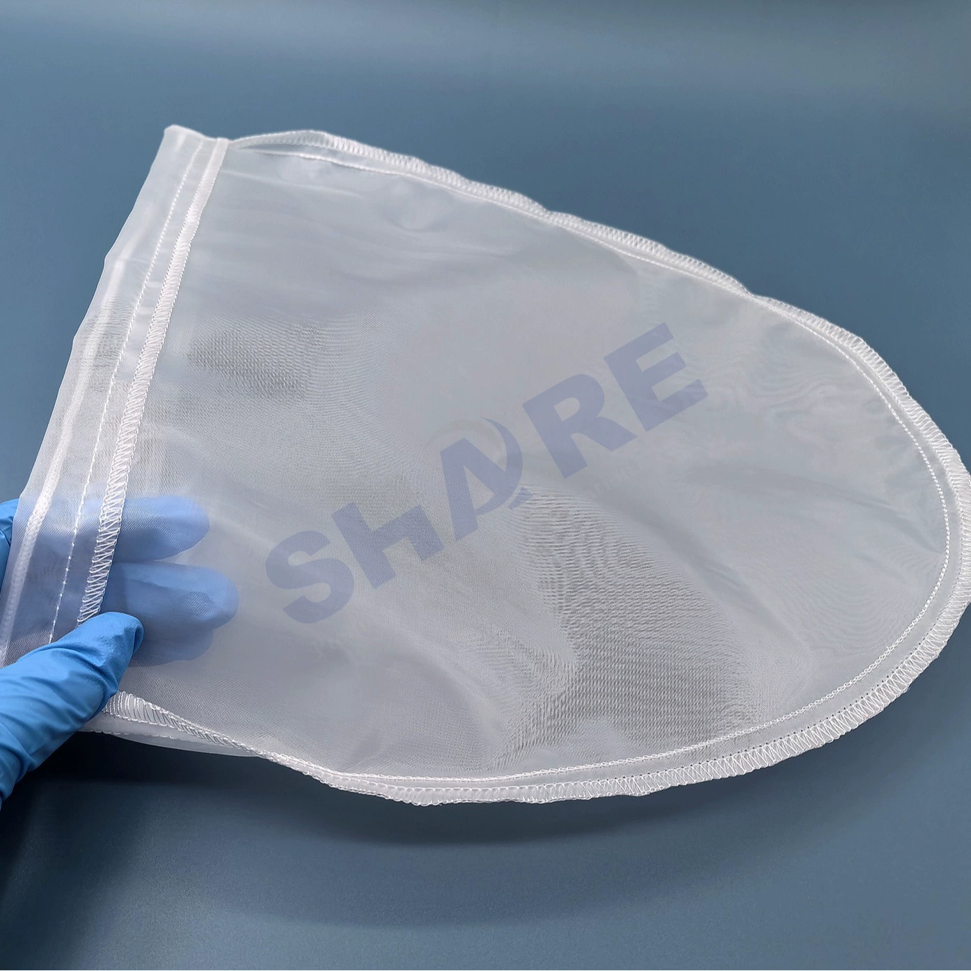 Мешок из трафаретной фильтровальной ткани Молоко орехи пищевой жидкостный фильтр Мешок из кофейного соевого молока из нити из нейлонового фильтра из ткани