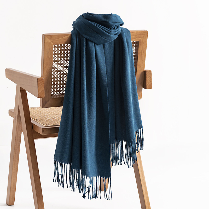 Damenmode Langer Schal Winter Warm Großer Schal Abendkleid Kaschmirschal Hochzeitsschal Weich_voghion.com