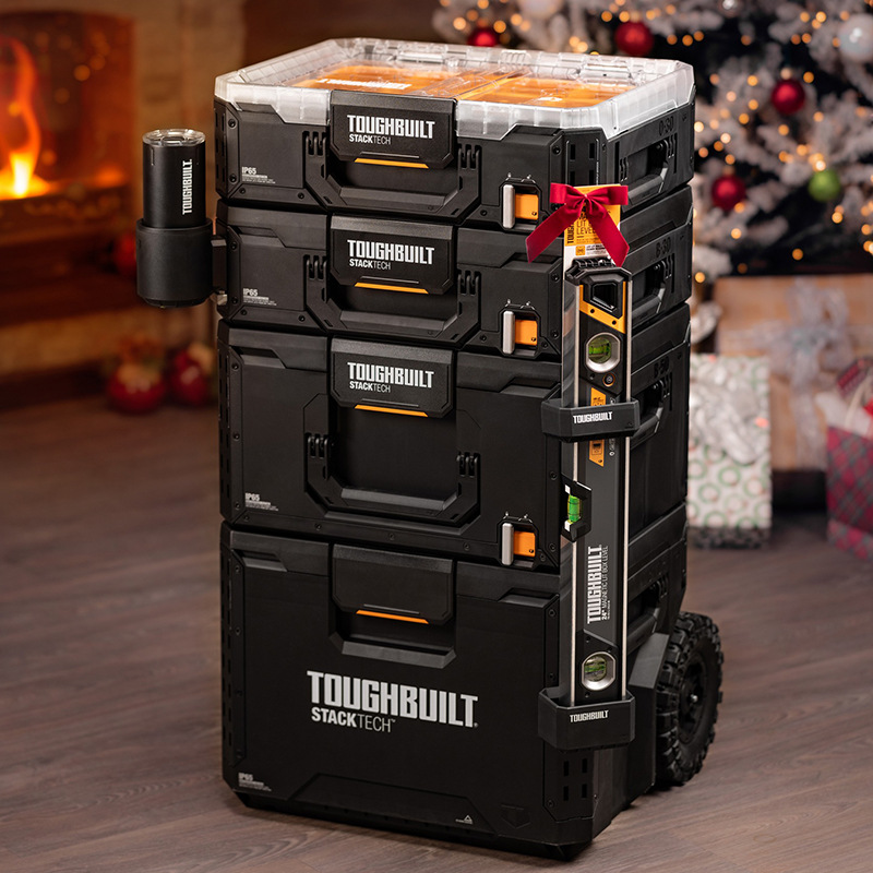TOUGHBUILT Stacking Toolbox Set Topite Stacking Accessories Holding Toolbox Colgante Caja de tirón