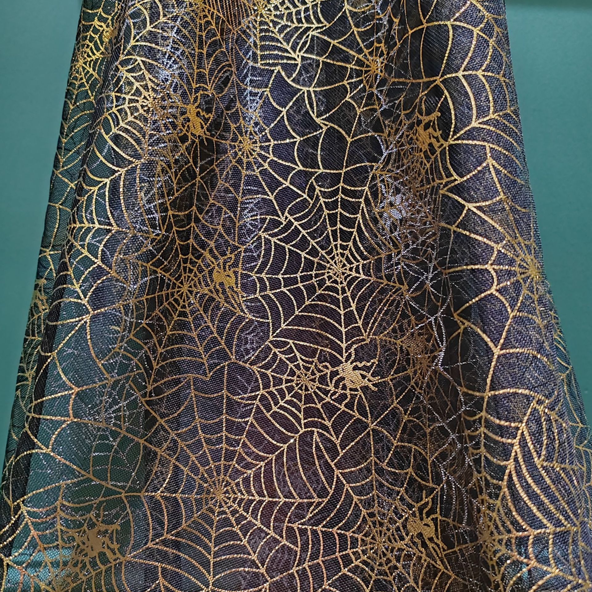 万圣节布料蓬蓬裙舞台装礼服面料装饰亮片网纱布料 厂家直供