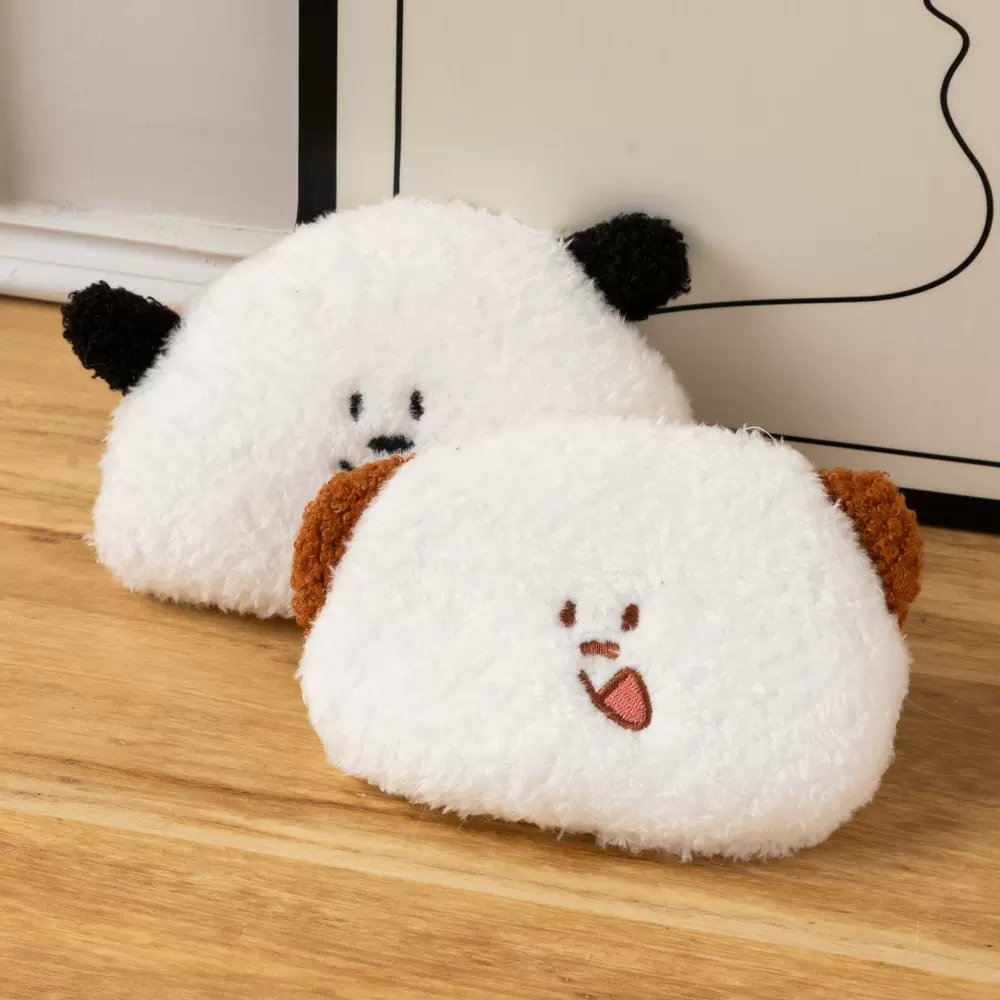 新款偷偷藏不住同款笔袋桑稚小熊毛绒笔袋零钱包卡包钥匙收纳包