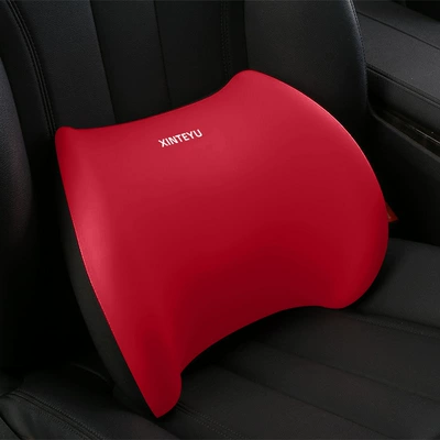 Cushion for Driving Seat Backrest, Waist support - red-waist-pillow-standard