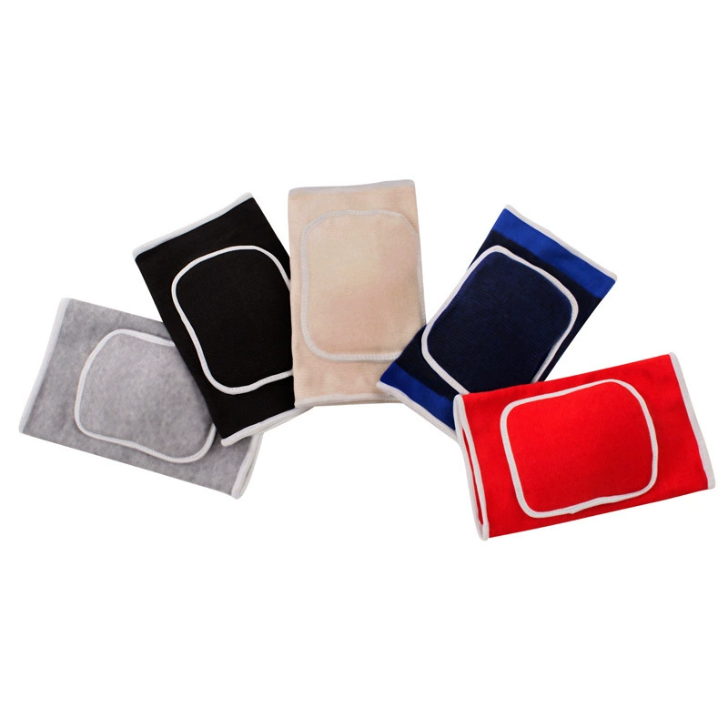 Нейлоновые вязаные губчатые knee pads для волейбола и баскетбола, оптом, (Физические)