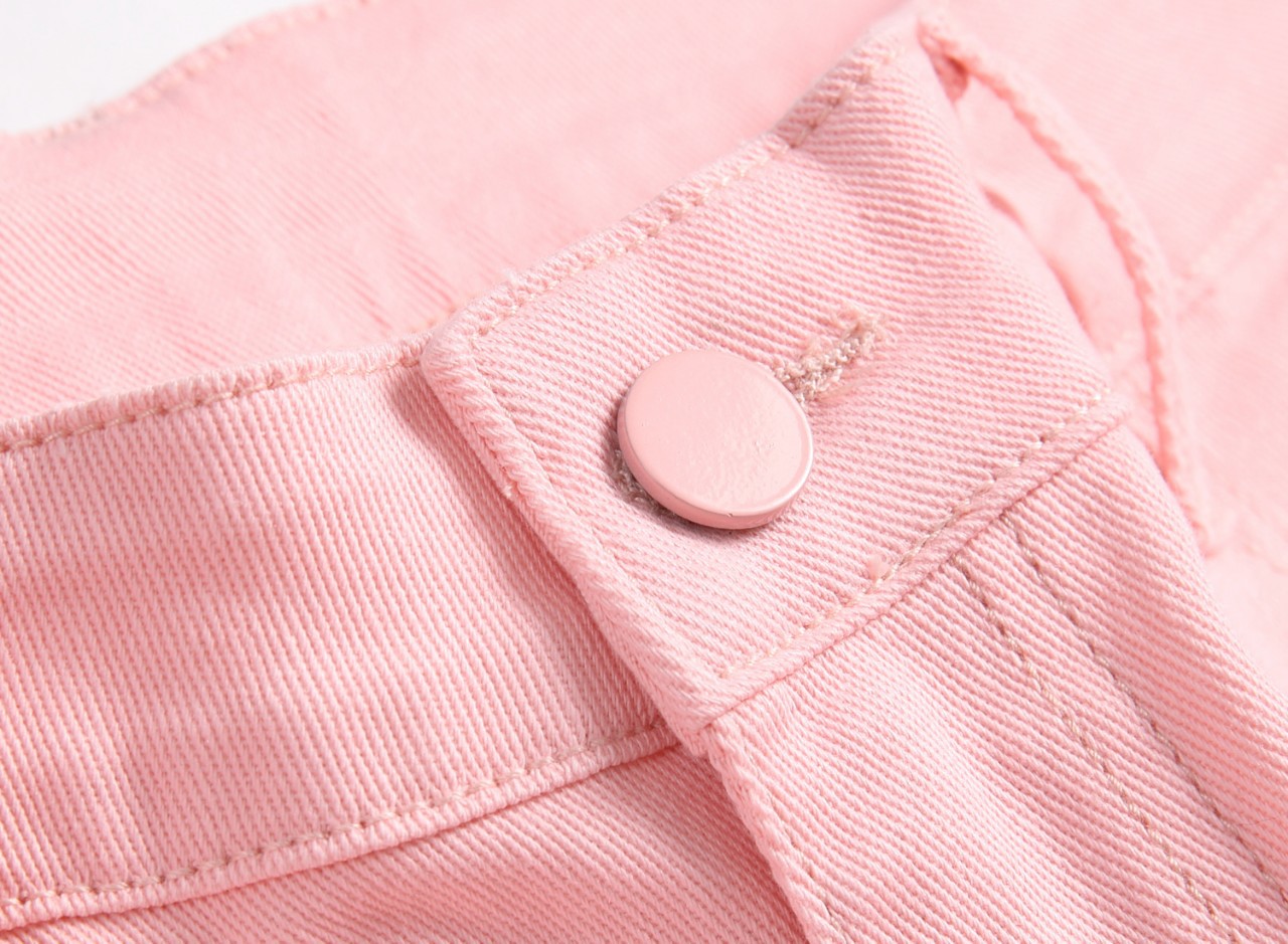 Junge Rosa Spezielle Versorgung Europäischen Und Amerikanischen Jungen Kinder Kleidung Gerade-Bein Zerrissene Jeans_voghion.com