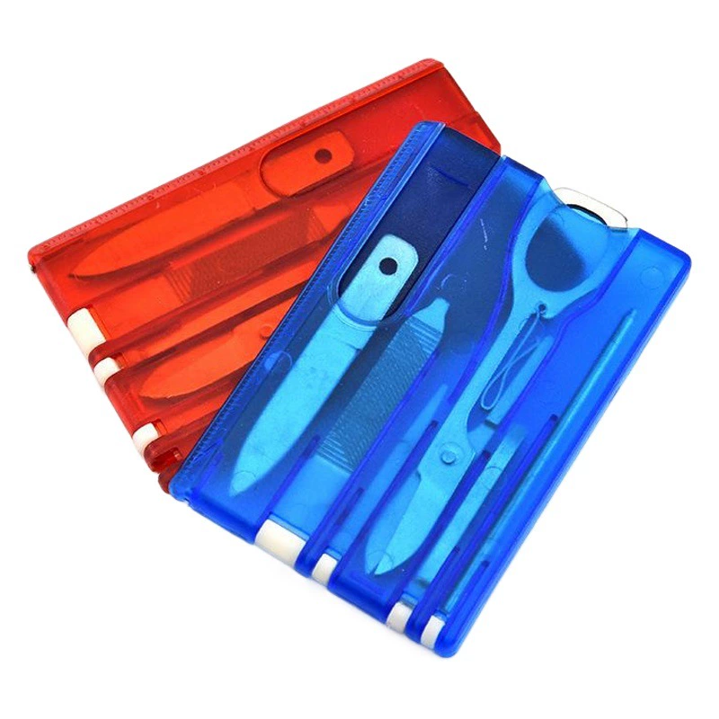 Прямая поставка с завода многофункциональная швейцарская карта многоцелевой инструмент для выживания новый косметический костюм Открытый инструмент карта