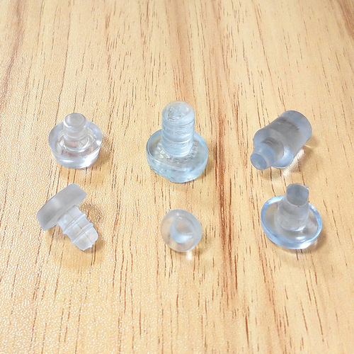 Furniture accessories rubber foot nails round tube plug plug chair leg pads anti-collision rubber granules thick wear-resistant anti-slip leg pads