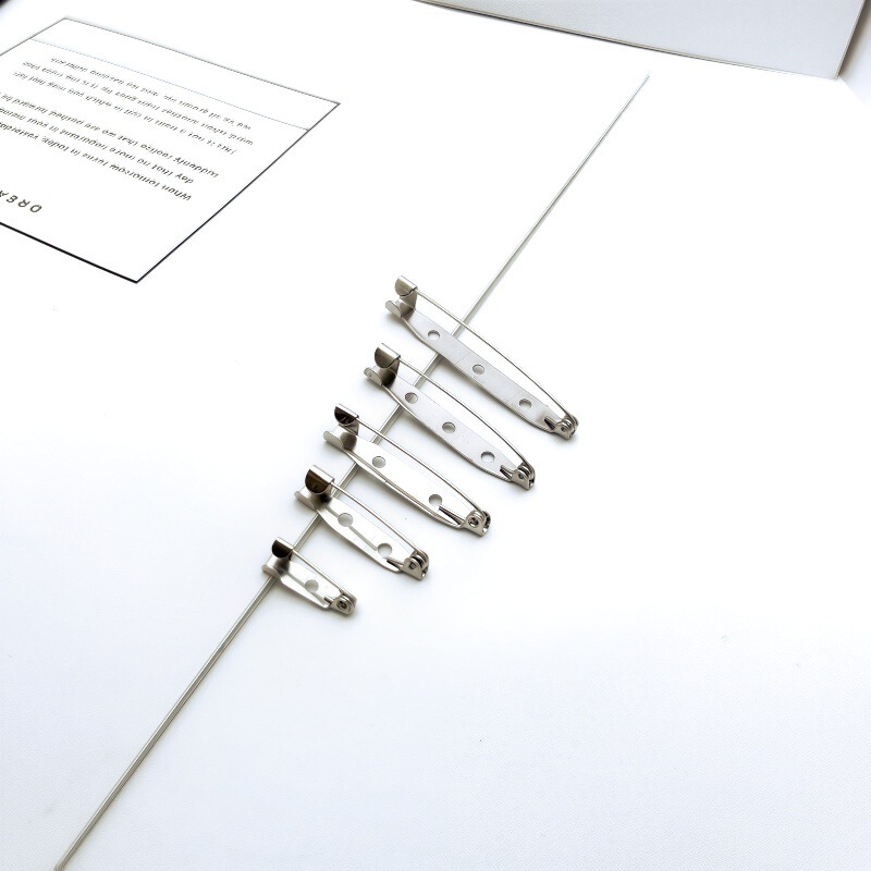 Factory Direct Sales 15-45mm Handmade DIY Brooch Accessories Corsage Holder Pin Buckle Brooch Buckle Clothing Accessories Accessories