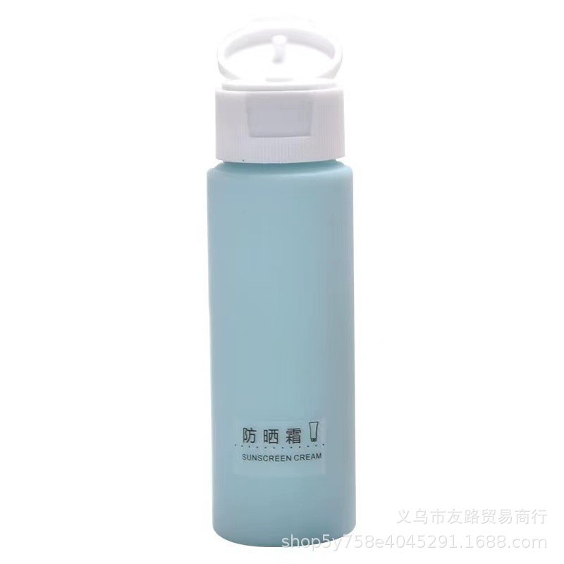 50mlマカロンチューブ押し出し旅行分注ボトルセットスエード化粧品ローションシャンプー分注ボトル|undefined