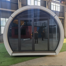 网红度假村移动太空舱 防晒隔热高端智能移动酒店 露营基地房屋
