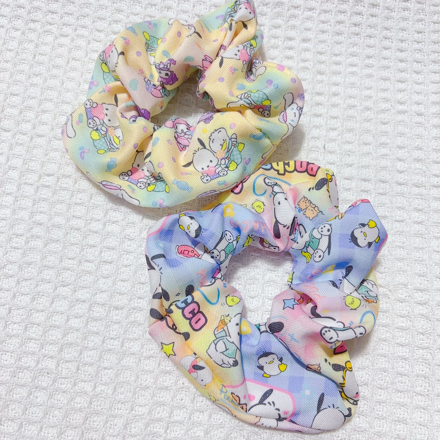 Dibujos animados de lazo para el cabello grueso lindo Rab Bu Stitch accesorios para el cabello de niña bola lazo para el cabello gomas elásticas círculo para el cabello accesorios para el cabello