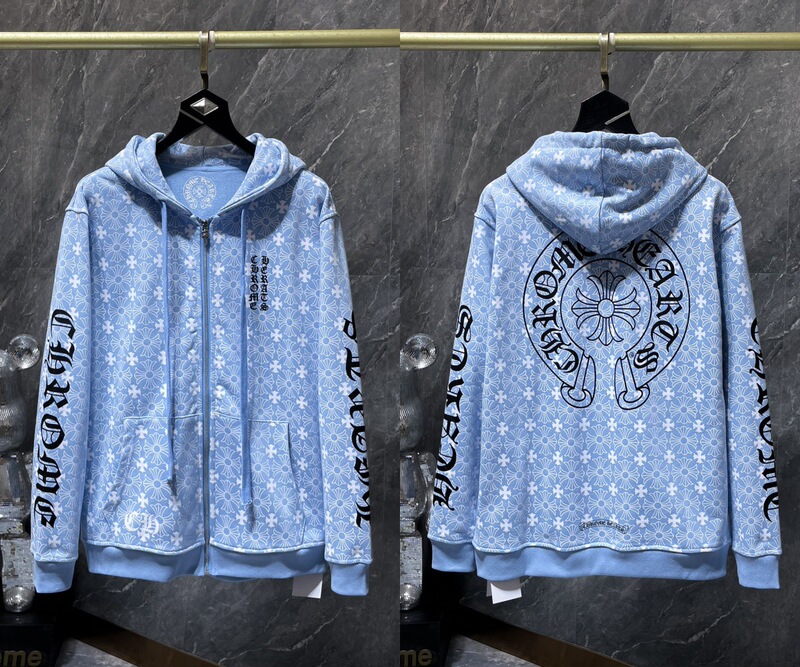 25ss正确版Chrome Hearts 克罗伈十字架连帽卫衣百搭潮流时尚批发|undefined