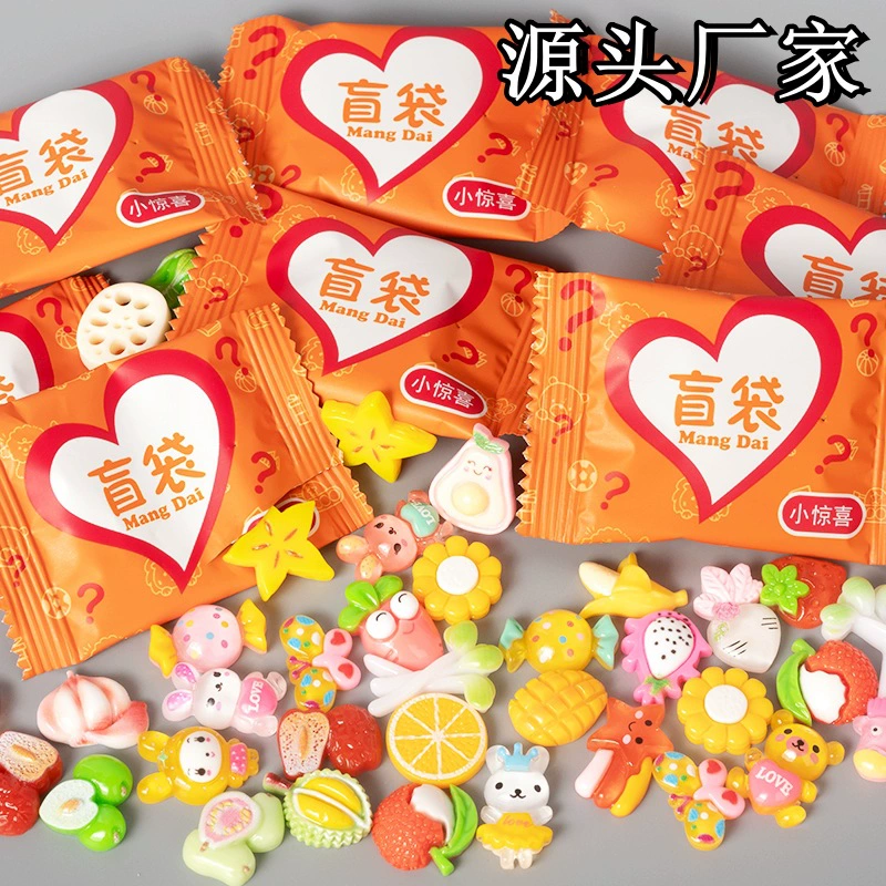 Миниатюрная игра Фруктовая слепая сумка Детский сад Призы Мероприятия по продвижению симулятор животных слепая сумка дешевая маленькая игрушка оптом