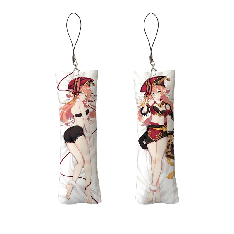 [小抱枕钥匙扣迷你挂件Mini Dakimakura魈钟离八重子书包挂件] → мини-подушка брелок ключей маленький подвесной брелок рюкзачок