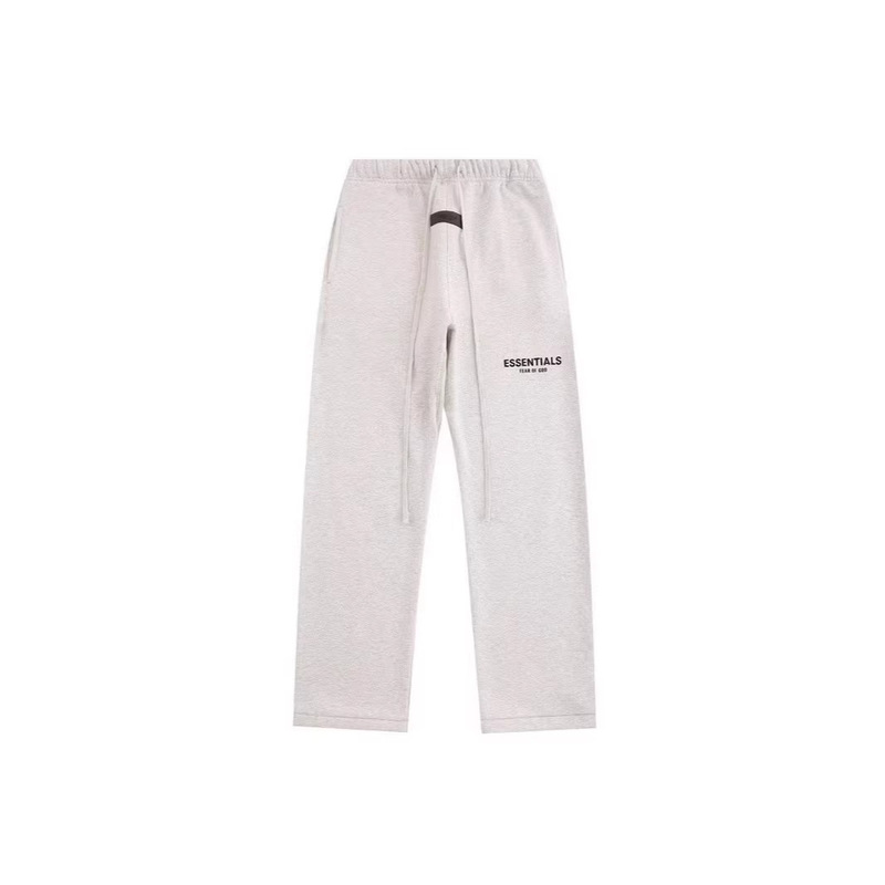Wholesale Essentials Fog Black Velvet Small Logo Straight-Leg Pants Sports Pants Trendy Summer Thin Style Wholesale Essentials Fog Black Velvet Small Logo Straight-Leg Pants Sports Pants Trendy Summer Thin Style