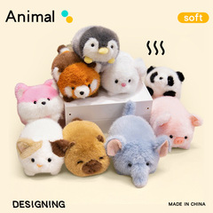 Xiangxiang シリーズかわいい動物かわいいペットぬいぐるみ人形人形横たわる姿勢フィギュア装飾品ペンダントギフト卸売