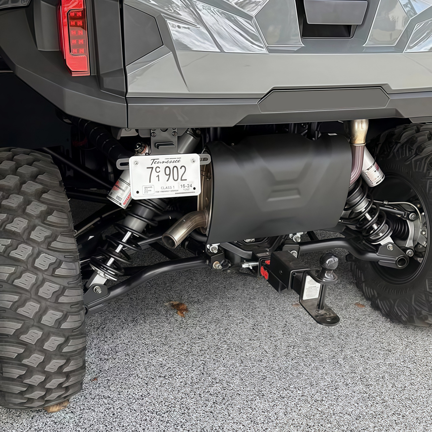 License Plate Holder with Light License Plate Holder Suitable for Utv Rv Truck Boat Motorcycle Universal Atv License Plate Frame