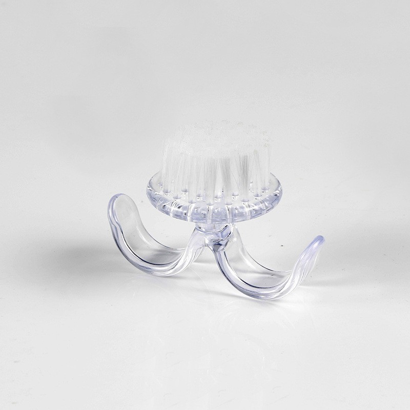 Brocha para Polvo de Manicura y Maquillaje de Nylon Suave para Limpieza de Uñas y Colorete