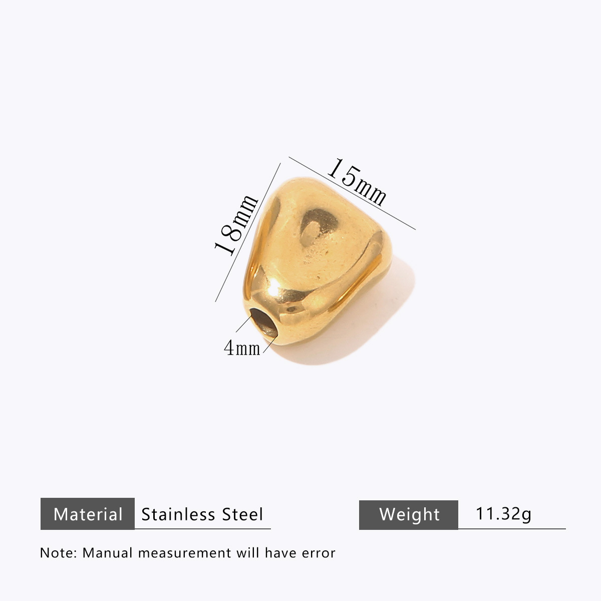 Gold 15*18